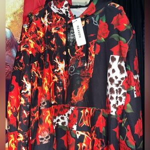 Reason Clothing Pullover Hoodie